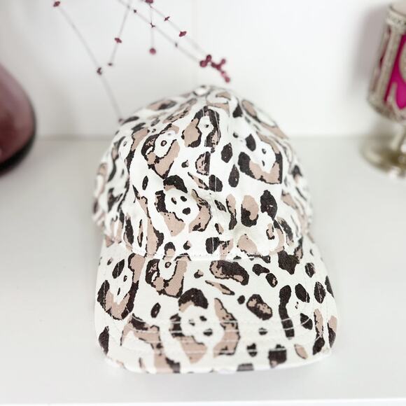Aerie Leopard Camo Print Baseball Hat - Picture 2 of 11